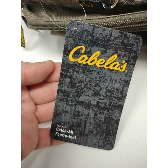 New CABELA'S Catch-All Gear Bag Camo Hunting Fishing Range Duffle Zip 600 D Poly - Picture 2 of 6